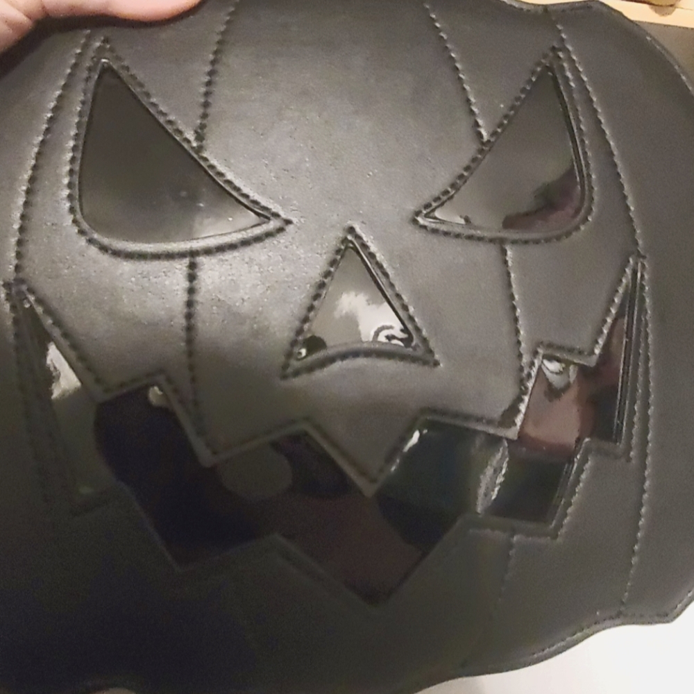 Dolls kill black pumpkin bag